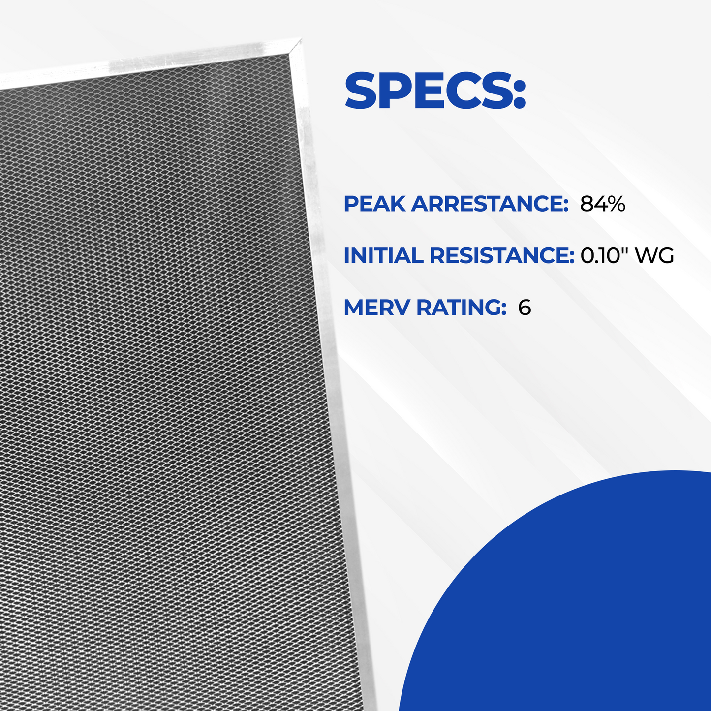 1/2 INCH THICK SILVER FILTER