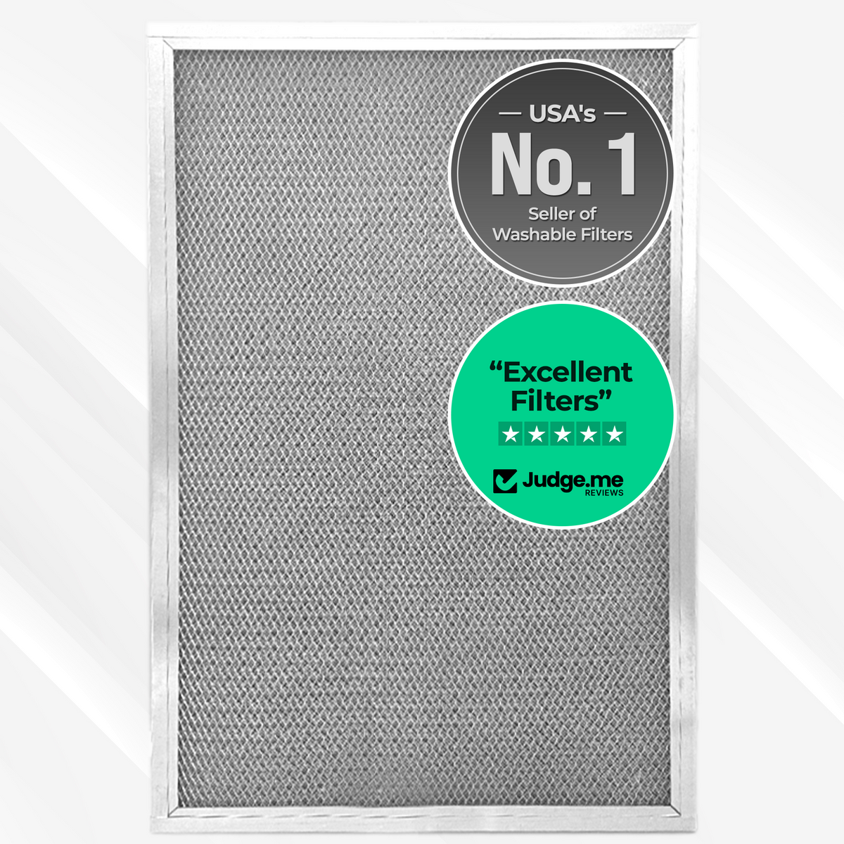THICK MEDIA-TYPE Custom Size Filters - Washable, Permanent, Electrostatic Air Filters
