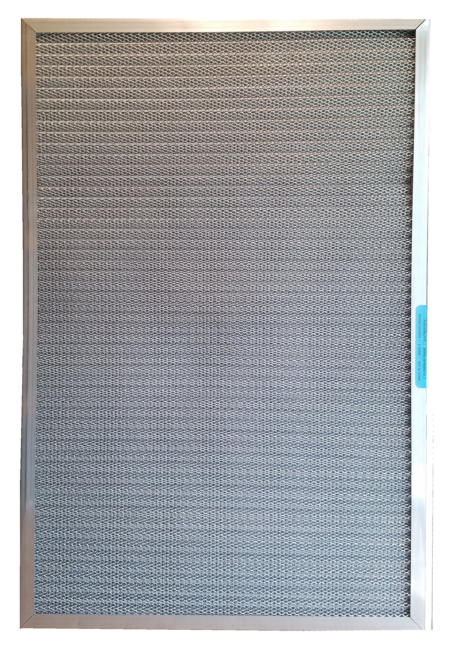 MaxMERV9 (1 INCH THICK) Custom Size Washable, Permanent, Electrostatic Air Filters