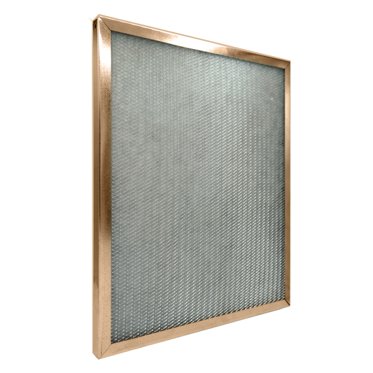 GOLD (1 INCH THICK) Custom Size Washable, Permanent, Electrostatic Air Filters