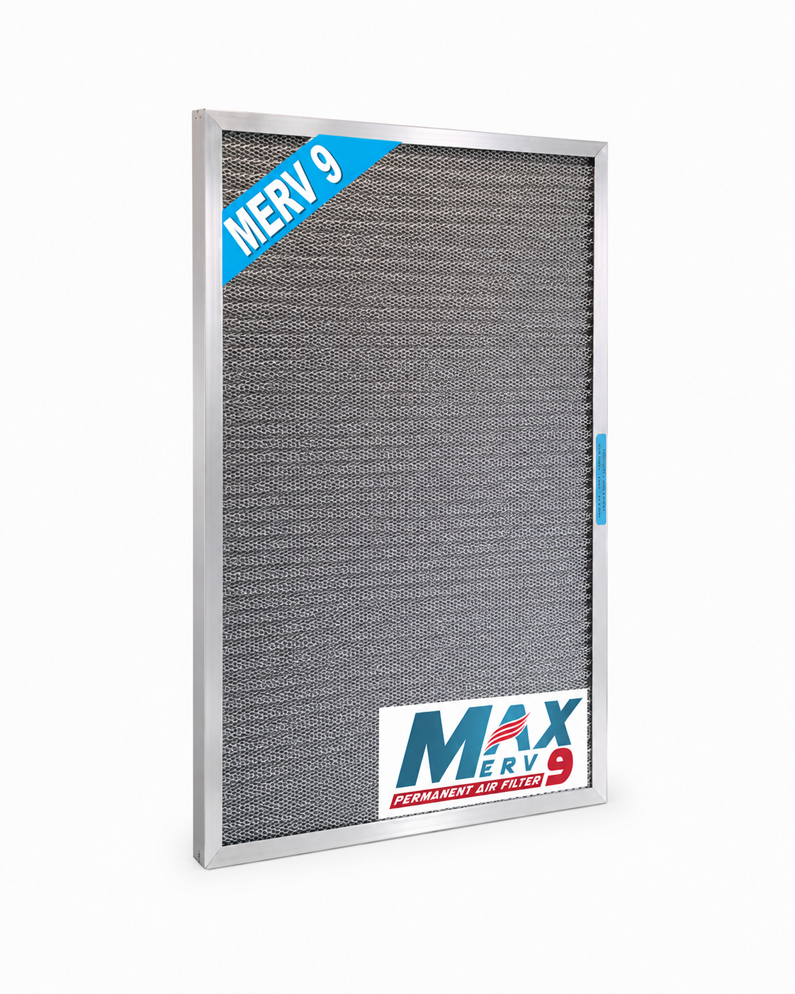 MaxMERV9 (1 INCH THICK) Custom Size Washable, Permanent, Electrostatic Air Filters