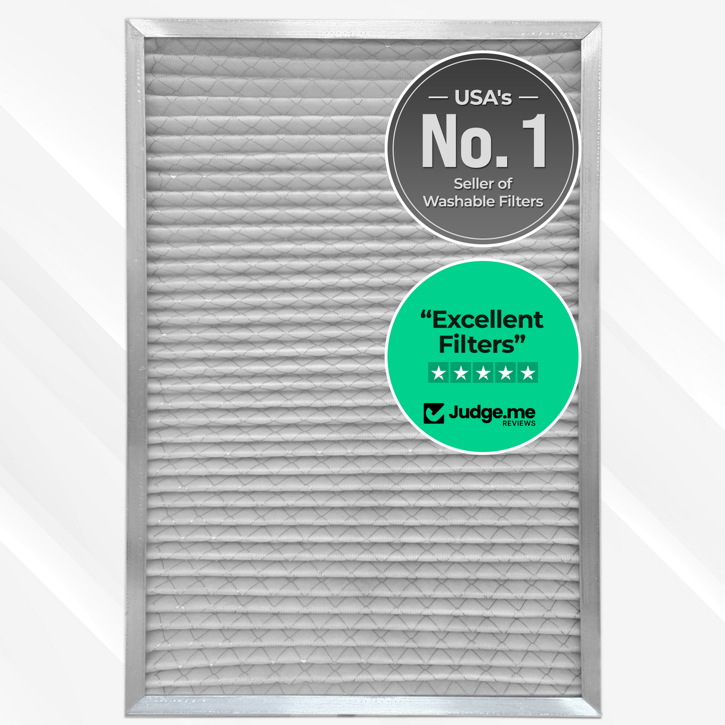 GEOTHERMAL - Made for Geothermal Units - Washable, Permanent, Electrostatic A/C Furnace Filter