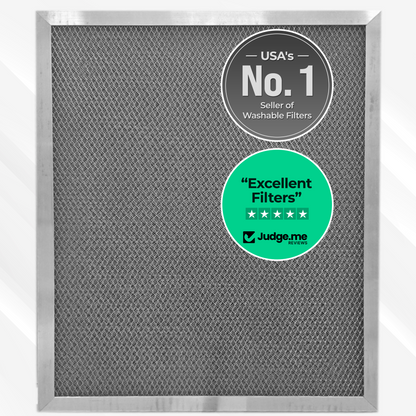 SILVER (2 INCH THICK) - The Economical Washable, Permanent, Electrostatic A/C Furnace Filter