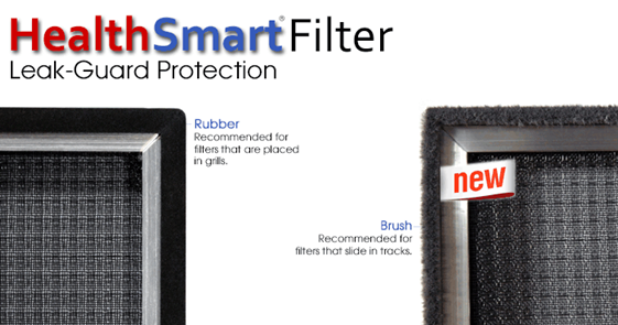 HealthSmart MERV 7 Refillable Filter - Permanent Frame With (6) Media Replacement Pads