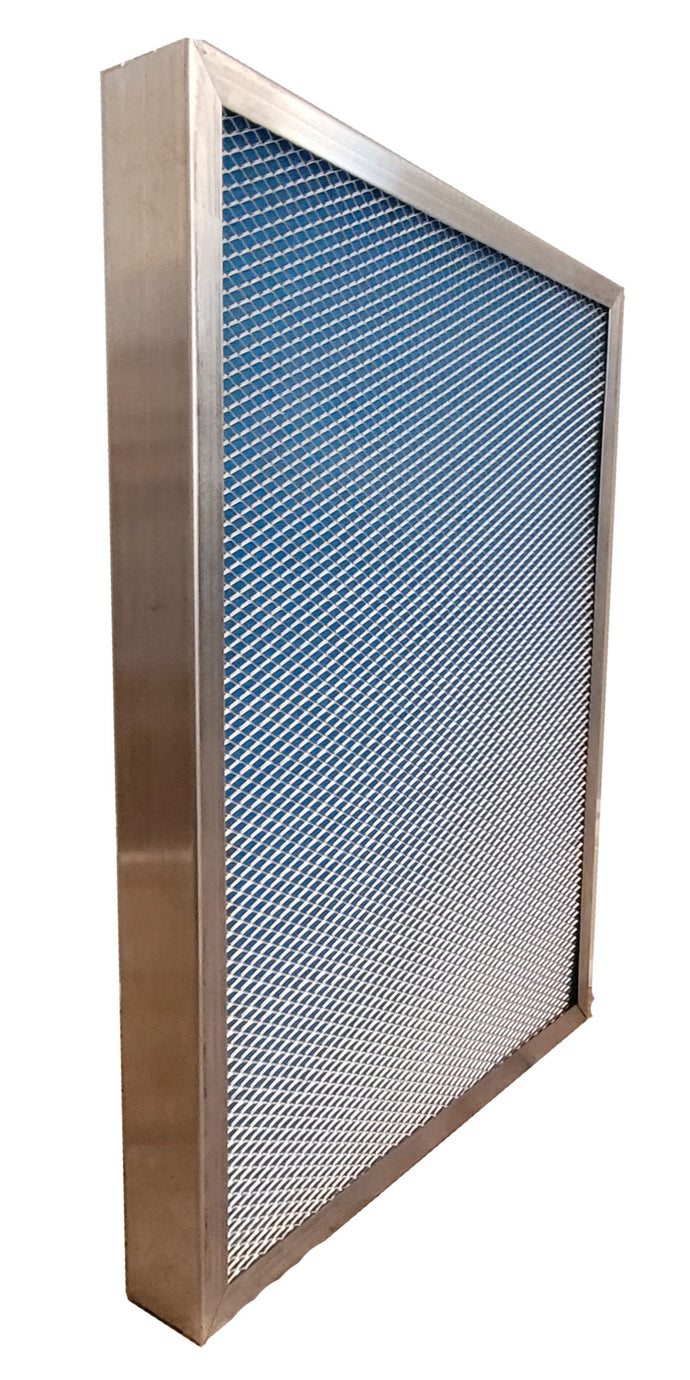 SILVER (2 INCH THICK) - The Economical Washable, Permanent, Electrostatic A/C Furnace Filter